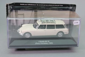 ZT748 IXO voiture 1/43 Taxi du Monde Citroen ID19 Porz Allemagne 1965 crème - Picture 1 of 5