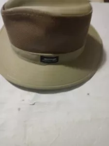 The Original Panama Jack Breezer Safari Hat Mesh Sides Medium Khaki Tan - Picture 1 of 7