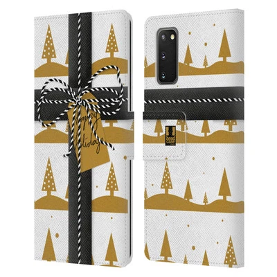 HEAD CASE DESIGNS CHRISTMAS GIFTS LEATHER BOOK WALLET CASE FOR SAMSUNG PHONES 1 - Image 1 of 4