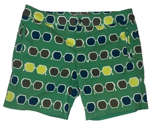 Mr. Turk Men’s Honolulu Board Shorts Sunglasses Print Abstract 6.5” Green 32 - Picture 1 of 9