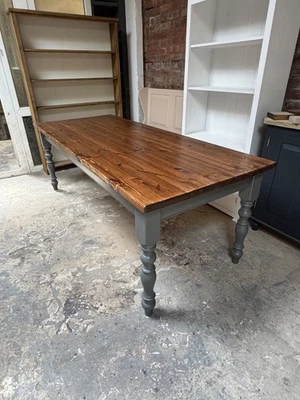 Farmhouse Dining Table 8 seater 6 foot x 3 foot - Image 1 of 4