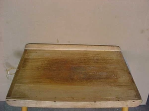 antique Large Wooden Dough Bread Pastry Noodle Board 30 "L Prim Country Kitchen - Picture 1 of 24
