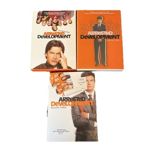 Arrested Development Season 1-3 DVD Box Sets Sitcom Fox - Picture 1 of 13