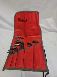 SNAP ON C-84B SECHSKANTSCHLÜSSEL INBUSSCHLÜSSEL SET ROLLTASCHE - Bild 1 von 6