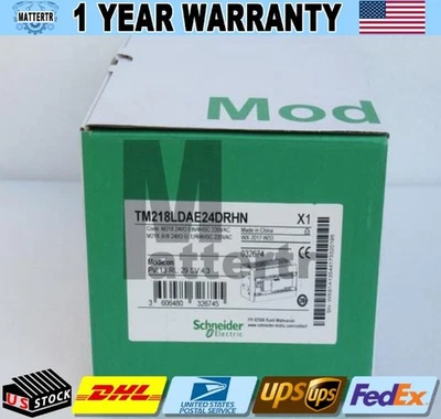Nuevo En Caja Schneider PLC Cuerpo TM218LDAE24DRHN Envío Gratis EE. UU. Impuestos Gratuitos Foto 1 de 4
