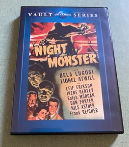 Night Monster DVD 1942 Universal Vault Series Bela Lugosi - US Seller Ships Free - Bild 1 von 3