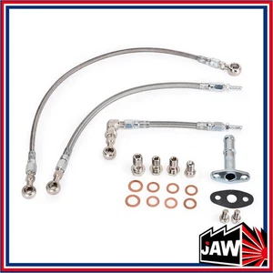 Turbo Oil Water Line Kit For VOLVO 850 S60 S70 C70 N2P23HT Garrett GT28R GT30R - Picture 1 of 1