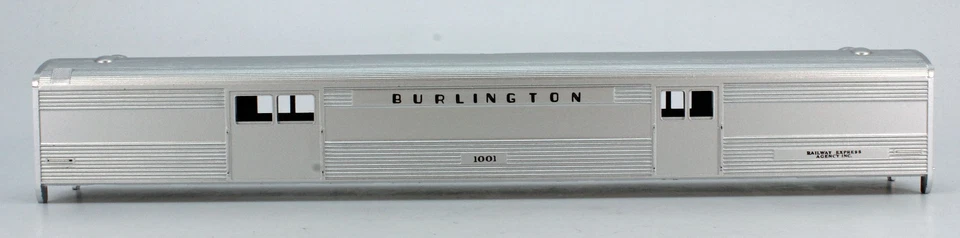 Athearn HO streamline  baggage car RPO CB&Q Burlington Route  1783NO BIX NEW RTR - Image 1 of 3