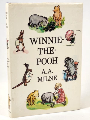 Winnie The Pooh 1986 Hardback Illustrated EH Shepherd AA Milne Dust Jacket Child - Image 1 of 4