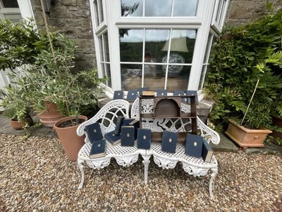 Rare Charles Dickens Centennial Library 1910 18 Volume in oak bookcase with Bust - Image 1 of 4