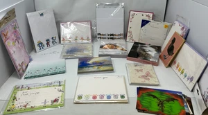 Mixed Bundle or Notecards, Thank You Cards, Writing Paper Some Open Packs LM5C - Picture 1 of 9