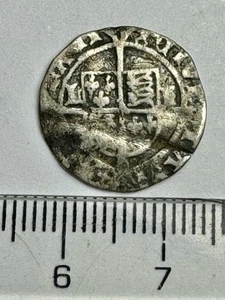 Heinrich VIII gehämmerte Silber Halbgrotte - Erzbischof. Lee - S.R. 2348 (F474) - Bild 1 von 3