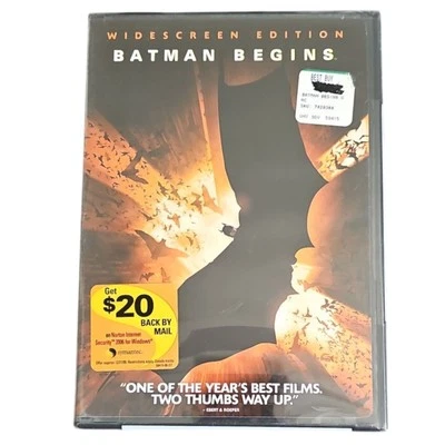Batman Begins Widescreen Edition DVD 2005 New Sealed - Image 1 of 3