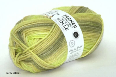 Ferner Lungauer Sockenwolle 8fach mit Merino, 150g, verschiedene Farben