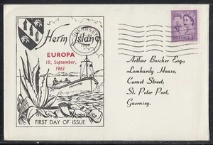 Guernsey - Sep 18, 1961, Herm Island Europa Issue - Picture 1 of 2