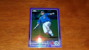 Dioner Navarro 2015 Topps Chrome Purple Refractor #70 235/250 - Picture 1 of 2