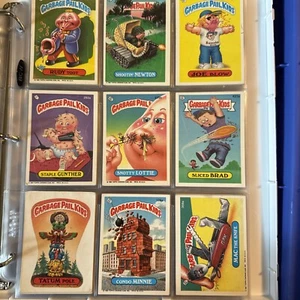 vintage garbage pail kids cards lot Set Of 9 Cards - Picture 1 of 1