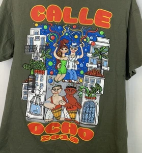 Calle Ocho T-Shirt Cuban Art Fest Promo Tee Miami Street Herren Large - Bild 1 von 4