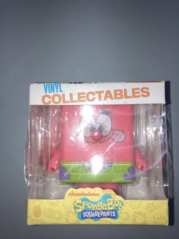Spongebob Squarepants Square Patrick Figure | Collectible Toy Cover
