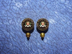 2 ~ Federal Bureau of Investigations FBI Lapel/Hat Pin Tie Tacks - Picture 1 of 1