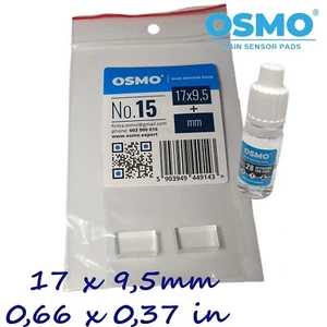 MOUNTING KIT WINDSCREEN RAIN SENSOR LIGHT WIPERS PAD FOR SX 206 406 2pcs.17x9,5m - Picture 1 of 5