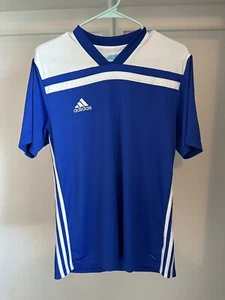 Blau Adidas Sportshirt, Herren Large, guter Zustand. - Bild 1 von 3