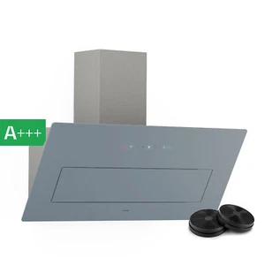 Dunstabzugshaube A+++ Wandhaube 717 m³/h Touch einstellbares LED-Licht 90 cm  - Bild 1 von 8