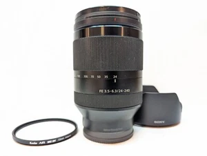 Sony FE 24-240mm f/3.5-6.3 - SEL24240 - Zoom Lens + BONUS Kenko Lens Filter - Picture 1 of 8