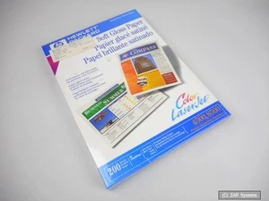 HP C4179A Laserpapier, satiniert, papier DIN A4, 120g/m², 200 Blatt Packung, NEU - Bild 1 von 1
