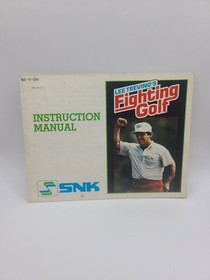 Lee Trevino&rsquo;s Fighting Golf Nintendo NES Game Instruction Booklet Only