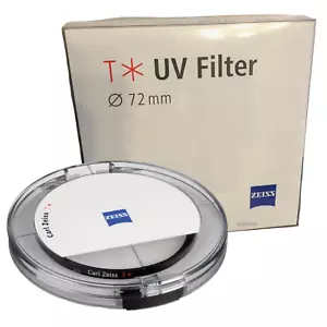 New Carl Zeiss T* UV Filter 72mm Made in Japan - Picture 1 of 7