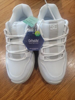 NEW NIB Women's DC Shoes Decel Sneakers Cream Color Size  5 1/2 7 7 1/2 8 8 1/2 - Image 1 of 4