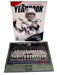 New England Patriots 2018 Yearbook The Art of Winning Tom Brady Edelman Gronk - Picture 1 of 5