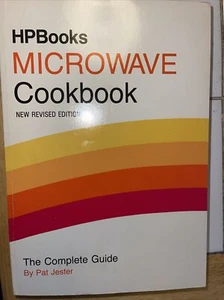 1988 HPBooks Microwave Cookbook The Complete Guide New Revised By Pat Jester - Imagen 1 de 8