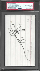 John Davidson BLUES SIGNED AUTOGRAPH 3x5 INDEX CARD PSA / DNA AUTHENTIC - Picture 1 of 2