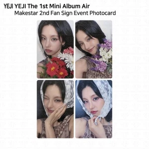 Yeji The 1st Mini Album AIR Makestar 2nd Fan Sign Event Photocard KPOP ITZY - Bild 1 von 15