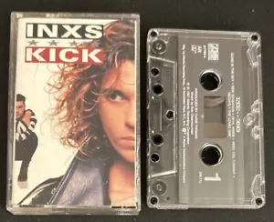 INXS Kick Cassette Tape New Sensation Wild Life (Atlantic Recording, 1987, Used) - Picture 1 of 10