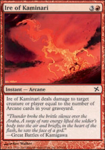 Betrayers of Kamigawa - Ire of Kaminari - Foil - Image 1 of 1