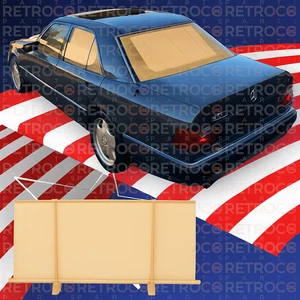 C124 And W124 for Mercedes custom manuel REAR WINDOW SUN SHADE CURTAIN VISOR - Picture 1 of 3