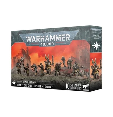 GAMES WORKSHOP Warhammer 40.000 - Chaos Space Marines - Traitor Guardsmen Squad (43-107)