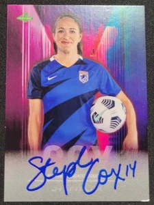 STEPH COX 2021 PARKSIDE NWSL CALCIO FIRMA SERIE SU CARTONCINO AUTO OL CALCIO - Foto 1 di 2
