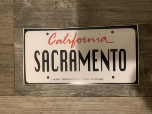Pegatina parachoques Sacramento California - Imagen 1 de 1