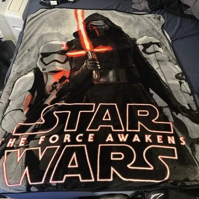 "Manta polar Star Wars The Force Awakens 60"" x 50""" Foto 1 de 4