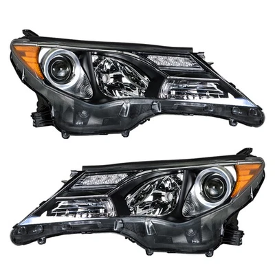 Headlights For Toyota RAV4 2013 2014 2015 Halogen Type Left&Right Side Headlamps Foto 1 de 4