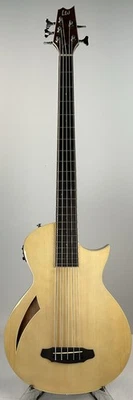 Bajo eléctrico acústico de 5 cuerdas ESP LTD TL-5 - natural - cuello retorcido Foto 1 de 4