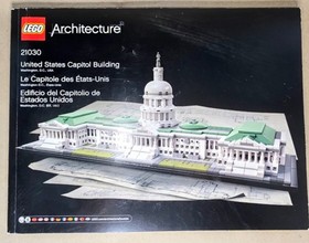 LEGO Architecture 21030 United States Capitol Building Instruction Manual ONLY