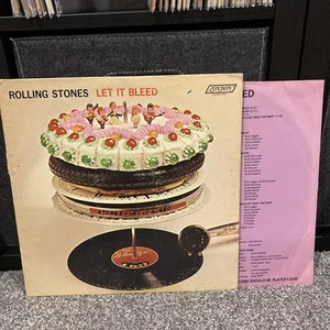 THE ROLLING STONES LET IT BLEED 1969 LP VINYL NPS-4 Original London 1 bad track - Imagen 1 de 13