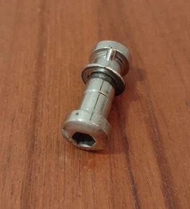 Bike Biking Seatpost Chrome Silver Bolt 8 mm Size - Picture 1 of 5