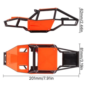 INJORA Rock Nylon Buggy Body Shell Chassis for 1/18 Traxxas TRX4M Upgrades - Picture 1 of 62