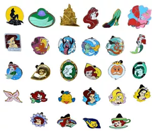 Arielle kleine Meerjungfrau Thema 10 Pin Set Disney Trading Pins zufällig sortiert Neu - Bild 1 von 1